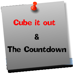 Cube it out The Countdown &